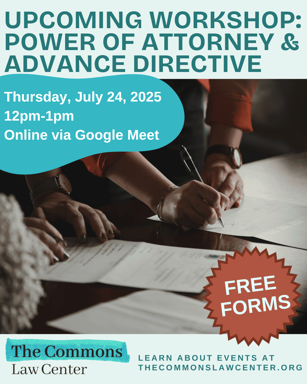 Copy of Power of Attorney & Advance Directive Workshop