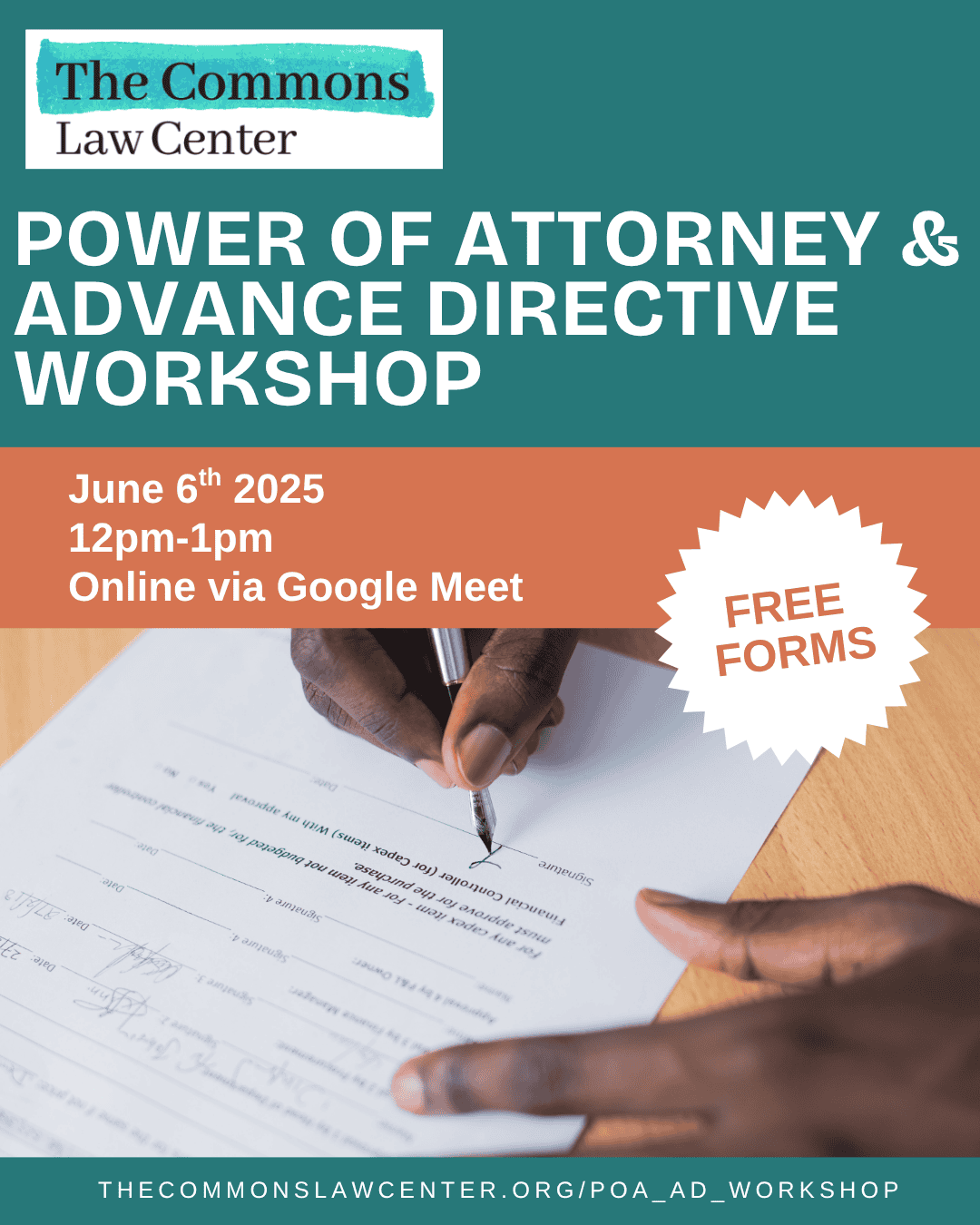 Power of Attorney & Advance Directive Workshop